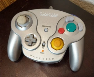 Nintendo Gamecube WaveBird Wireless Controller - Grau (ohne Empfänger) - Bild 1 von 6
