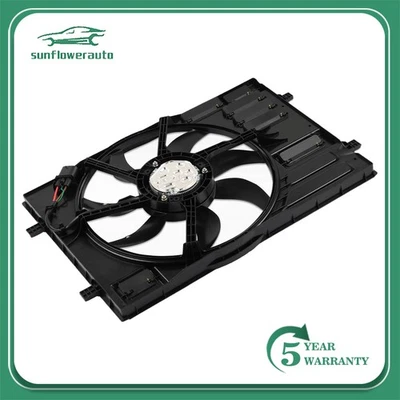 For Volkswagen e-Golf Audi S3 2015-2019 Electric Radiator Cooling Fan Assembly - Imagem 1 de 4
