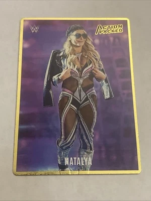 2023 Panini Chronicles Action Packed WWE Natalya #AP-14 - Image 1 of 2