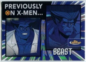 BEAST 2025 Topps Finest Marvel X-Men PREVIAMENTE EN X-MEN... #PO-12 CANTIDAD - Imagen 1 de 1
