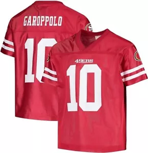 Jimmy Garoppolo San Francisco 49ers #10 Youth Jersey Alternate Red Mid Tier - Picture 1 of 4