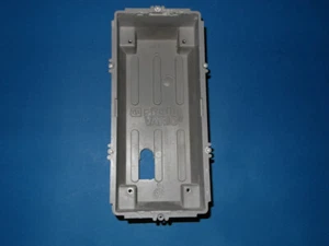 Siedle uP- Gehäuse 2-fach Unterputz grau Kunststoff Vario GU 512-0 SSS Siedle - Bild 1 von 2