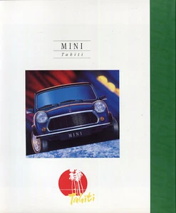 Rover Mini Tahiti Special Edition UK market colour sales brochure 1993 ref.4499 - Picture 1 of 1