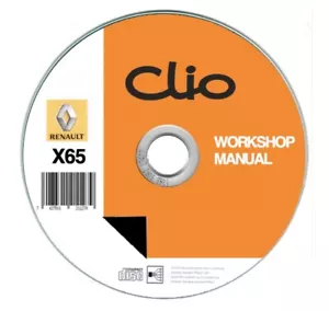 Renault Clio II (X65) 2001-2006 manuale officina su Cd - Foto 1 di 6