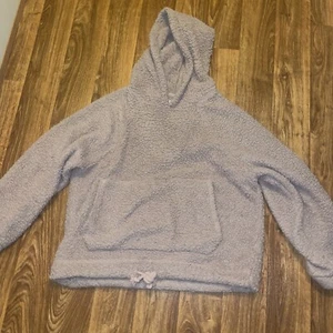 American Eagle Fleece Sherpa Rose Pink Pullover Hoodie Women's Size m - Picture 1 of 8