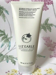Liz Earle Bourbon Vanilla And Clove Bud Botanical Body Cream Fragranced 200ML - Picture 1 of 6