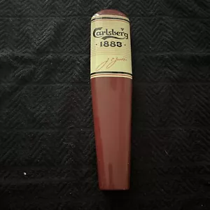 CARLSBERG 1883 - DANISH PILSNER - BEER TAP HANDLE - Picture 1 of 3