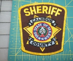 CALHOUN COUNTY TEXAS SHERIFF DEPT. PATCH (498) - Picture 1 of 1