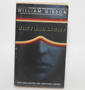William Gibson VIRTUAL LIGHT Bantam 1994 Vontage Science Fiction PB Cyberpunk - Picture 1 of 5