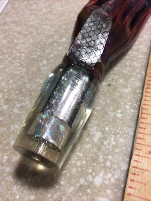 Señuelo Aloha Hawaiano Gran Juego Pesca Señuelo Marlin Yee Mahi Ono Atún Foto 1 de 3