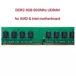 For both Intel / AMD 16GB (4X4GB) DDR2 800Mhz PC2-6400 UDIMM Desktop Memory Ram - Picture 1 of 1