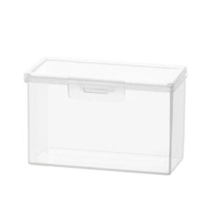 PP Plastic Photocards Organizer Box Container Photo Storage Box  Paper Clip