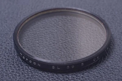 ✅ TOPCON UV SL39. 3 49MM FILTER GENUINE VINTAGE LENS OR CAMERA SCREW IN 14-3 - Image 1 of 2