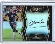2017-18 Select Signatures Prizms Black #22 Erik Lamela 1 of 1