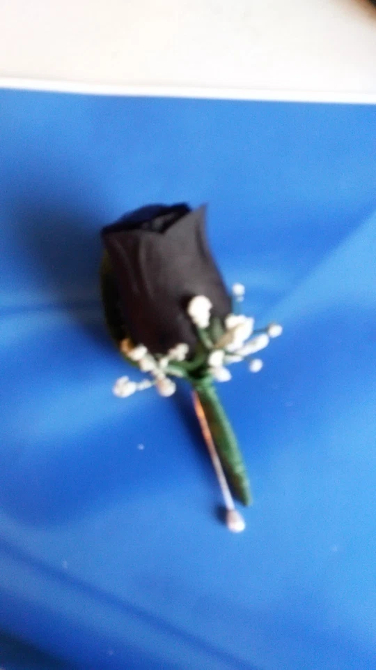 Rose Pin Boutonniere~Corsage~your choice~Groom~Best man~Prom~Wedding~Quinceanera - Image 1 of 4