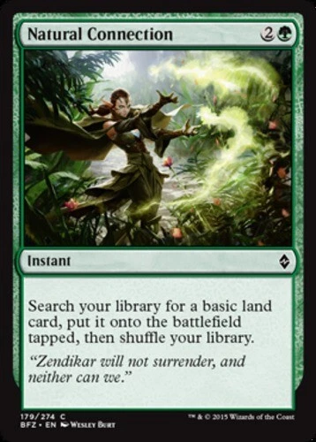 Battle for Zendikar - Natural Connection - Foil - Image 1 of 1