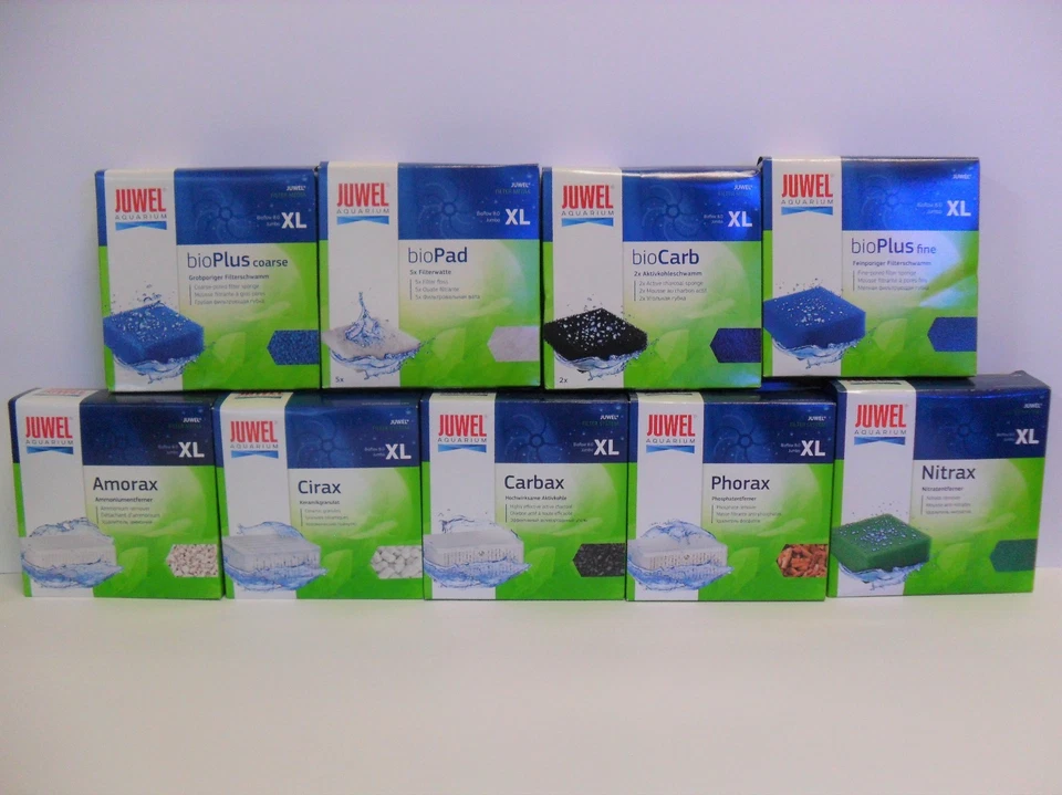 JUWEL AQUARIUM JUMBO 'XL' FILTER FOAMS & MEDIA. Poly Pad, Fine, Coarse, Cirax  - Image 1 of 1