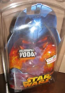 Star Wars Revenge Of The Sith Toys R Us Exclusive Holographic Yoda - Picture 1 of 6