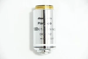 Nikon Plan Apo 100x / 1.40 Oil NCG DIC H/N2 Infi/0 WD 0.17 Microscope Objective - Picture 1 of 9