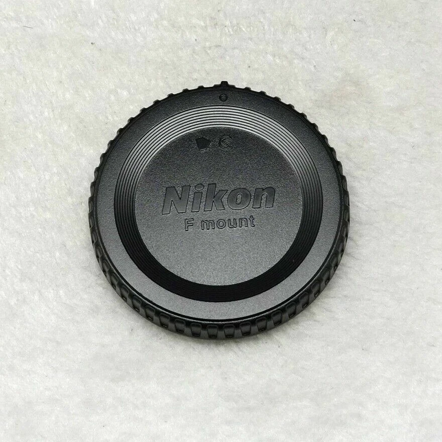 2pcs Nikon F Mount Body Caps Front Cover FE F5 D5200 D610 D7000 D4 D3300 D810 D3 - Image 1 of 3