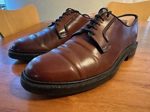 Vintage Church's Custom Grade Shell Cordovan BLUCHER Schuhe 9-D UK/10 US - Bild 1 von 13