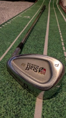 Wilson Staff Midsize RM Forged PW Pitching Wedge Stiff Flex Steel Golf 35.5" - Image 1 of 4