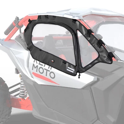 Juego de 1 par de cerramientos de puerta superior blandos para Can Am Maverick X3 Turbo 2017-2025 Foto 1 de 4