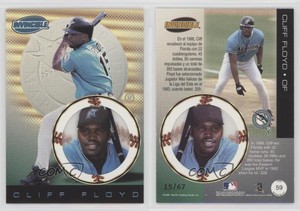 1999 Pacific Invincible Platinum Blue /67 Cliff Floyd #59