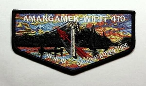 Solapa de alta aventura Amangamek Wipit Lodge 470 OA - Consejo del Área de la Capital Nacional - Imagen 1 de 1