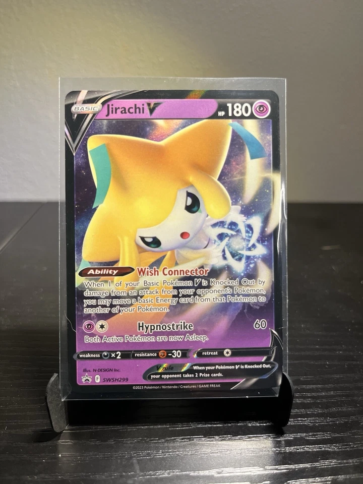 Jirachi V SWSH299 SWSH: Sword & Shield Promo Cards Holo - Image 1 of 1
