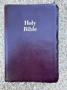 Slimline Reference Bible-NASB 1995 Updated - Red Letter - Genuine - World/Nelson - Picture 1 of 21