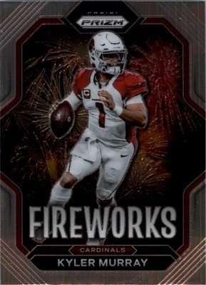 2022 Panini Prizm Fireworks #6 Kyler Murray - FB - Image 1 of 2