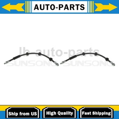 Sunsong Brake Hose Line Front 2x For 2017-2018 Mercedes-Benz E400 3.0L - Image 1 of 4