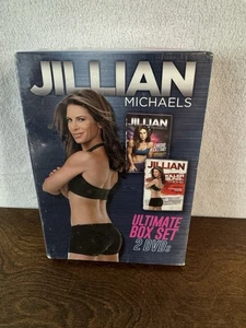Jillian Michaels Ultimate Box Set 2 DVDs Cardio Kickstart & - New Sealed - Picture 1 of 2