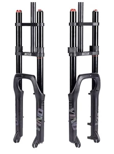 BUCKLOS 20 inch 4.0 Fat Tire E-Bike Air Suspension Fork, 180mm Travel Spacing Hu - Picture 1 of 3