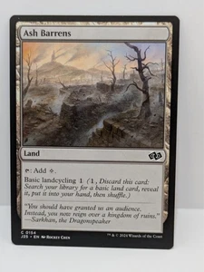 Jumpstart - Ash Barrens - Land - Common - J25 154 - Colorless - - Picture 1 of 2