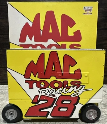 Ernie Irvan MAC Tools Texaco Pit Tool Wagon Bank 1:16 Action NASCAR Diecast - Image 1 of 4