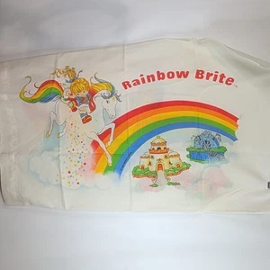 Vintage 1983 Kissenbezug Rainbow Brite Hallmark Bright - Bild 1 von 18