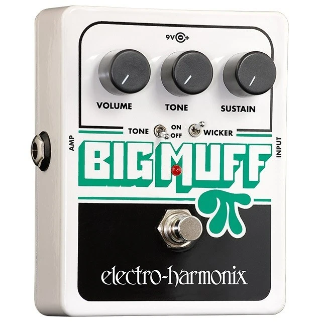 New Electro-Harmonix EHX Big Muff Pi w/ Tone Wicker Fuzz Guitar Effects Pedal - Image 1 of 1