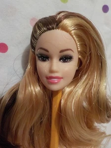 Wunderschöne NEUE" Modepuppe austauschbarer Kopf, lang, wellig, blonde Haare, ideal für OOAK - Bild 1 von 3