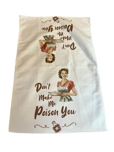 NEW kitchen hand towel microfiber 15x23 inches  novelty halloween horrow - Picture 1 of 2