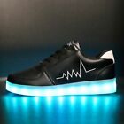 Luminous Sneakers For Children Led Shoes USB Charge Glowing Girls Sneakers