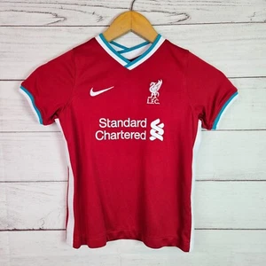 Jungen Liverpool Home Fußball Trikot 2020 - 2021 rot Nike Größe Small - Bild 1 von 7