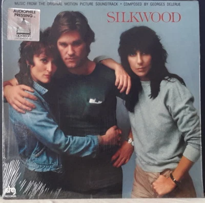 SILKWOOD - SOUNDTRACK G. DELERUE 1984 DRG REC 6107 AUDIOPHILE VINYL SEALED US LP - Image 1 of 2