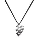 Heart Pendant Necklace Heart Choker Long Chain Love Necklaces Men Women Chockers