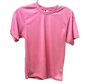 C2 Sport Performance Dry Fit Tee Youth Small Bubblegum Pink Eb139 - Picture 1 of 7