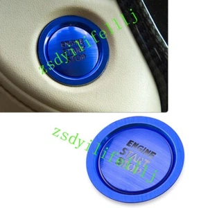 For Toyota Land Cruiser LC200 2016-2020 Car Engine Start Stop Blue Cover Trim - Picture 1 of 1