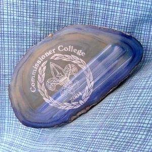 BSA 2004 Commissioner College Gürtelschnalle Boy Scouts Of America Geode .NOX641 - Bild 1 von 9