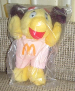 Vintage Birdie 9 Zoll Plüschpuppe McDonald's Fast Food MIP 1990er Garn Haare - Bild 1 von 2