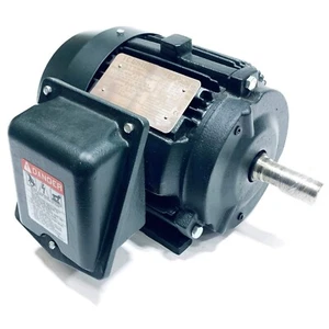 0014SDSR41A-P Toshiba 1HP ELectric Motor, 230/460V, RPM: 1760, FR: 143T, Encl: T - Picture 1 of 5